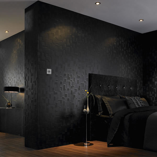 Black Wallpapers In The Interior Photos And Ideas For Wall Decoration