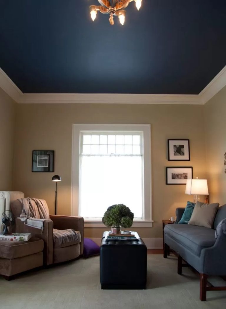 Living room ceiling design: types, colors, and other ideas for 2022