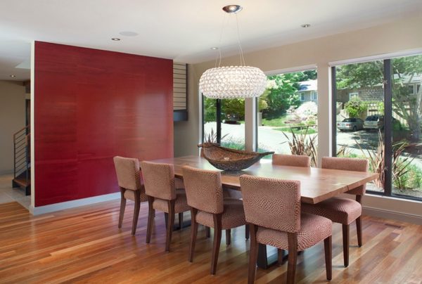 Dining room accent wall: colors and design ideas - Hackrea