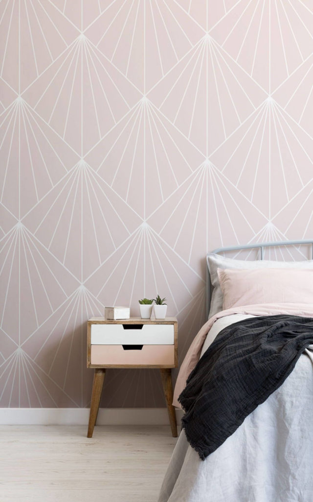 15+ Ways to Decorate with Pink Peel and Stick Wallpaper - Hackrea